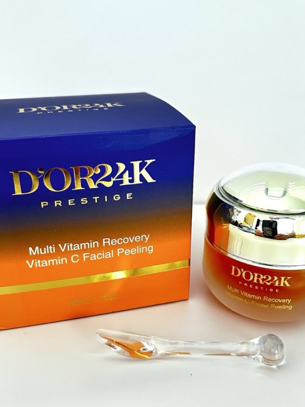 D’or24k Prestige Multi Vitamin Recovery Vitamin C Facial Peeling 50ml NIB Luxury - Picture 4 of 5